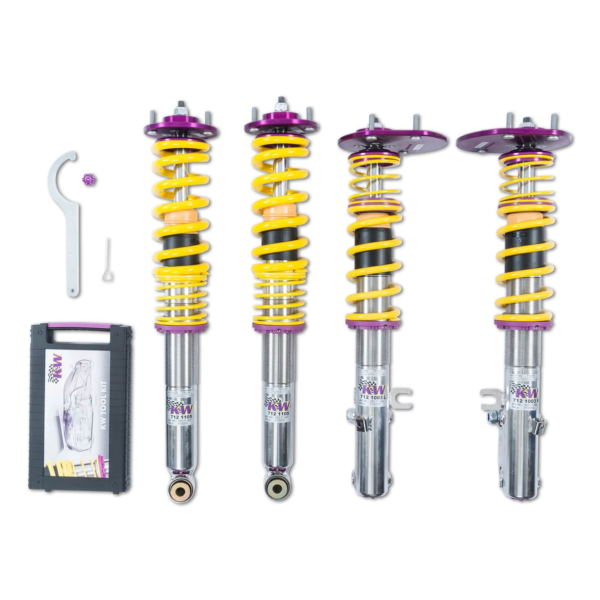 KW Suspensions KW V3 Clubsport Kit - 911 (964) Carrera 4, Coupe, Cabrio, Targa