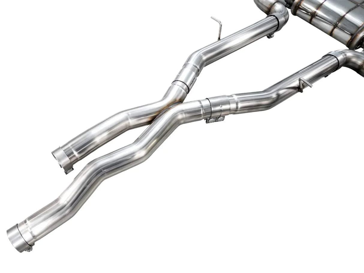 AWE Non-Resonated Performance Mid Pipes - BMW F9X / X3 M / X4 M