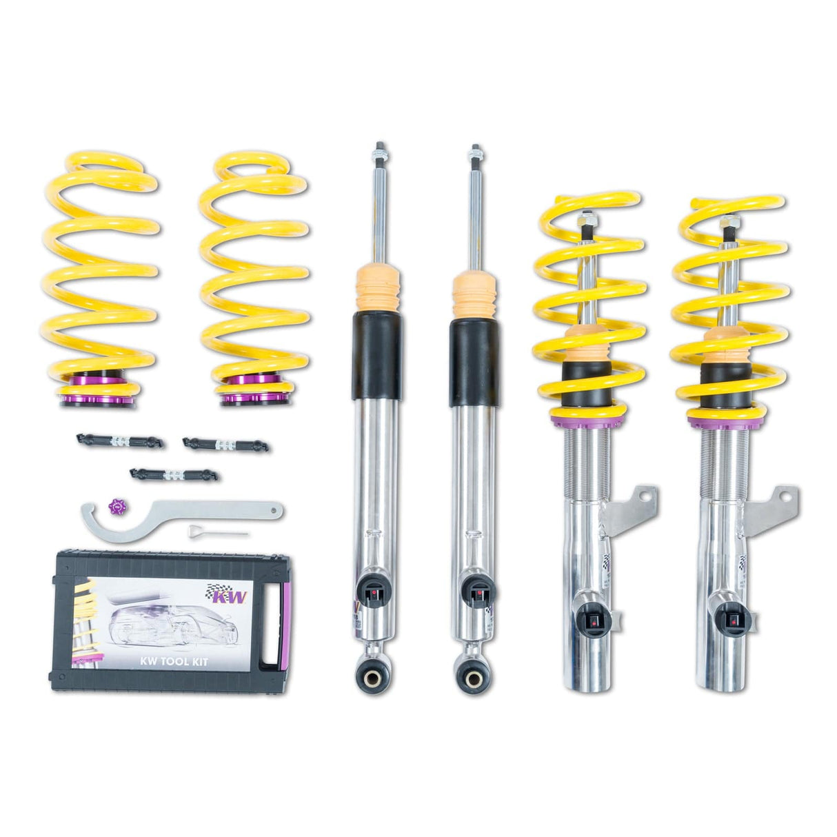 KW Suspensions KW DDC P&P Coilover Kit - VW Arteon; AWD with electronic dampers