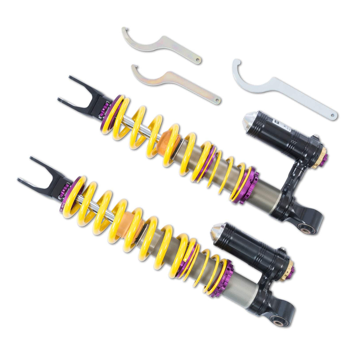 KW Suspensions KW V4 Coilover Kit Bundle - Lamborghini Aventador; with electronic dampers