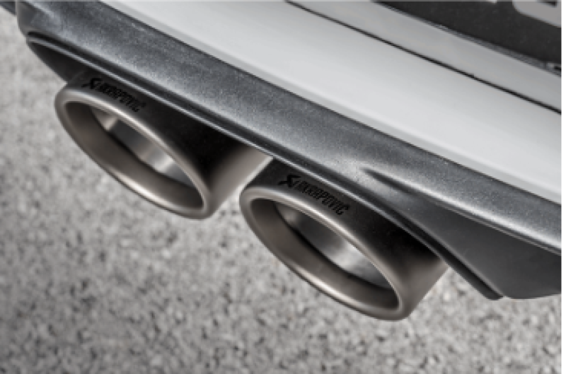 Akrapovic Porsche 911 GT3 (991.2) Slip-On Race Line (Titanium) w/Tips & Carbon Fiber Diffuser