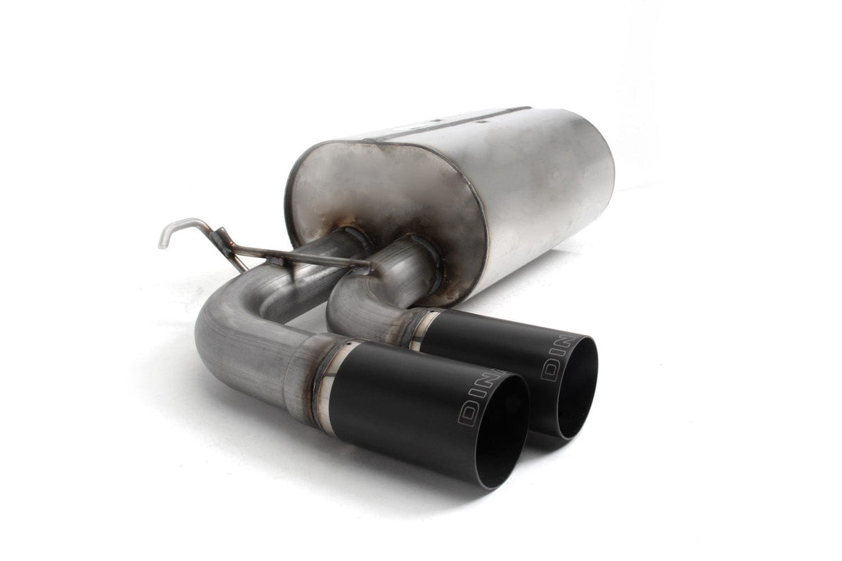 Dinan Free Flow Axle-Back Exhaust (Black Tips) - 2016-2020 BMW 330i/430i