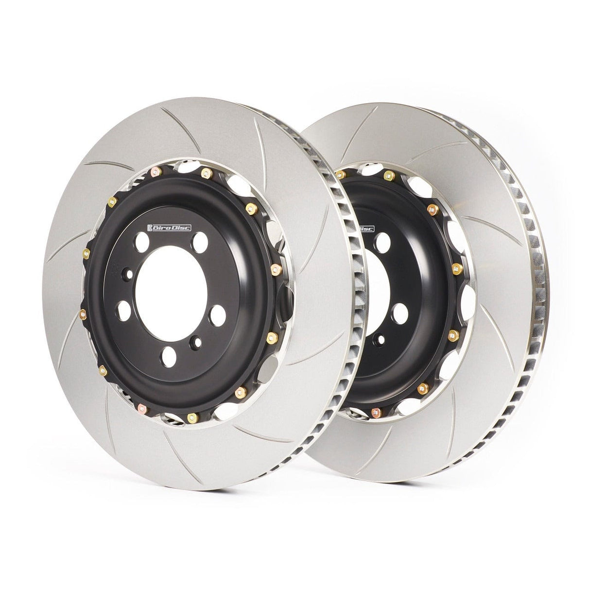 GiroDisc Front 2-Piece Slotted Floating Rotors (Pair) - Audi / 8J TTRS (MKII) (NLA)