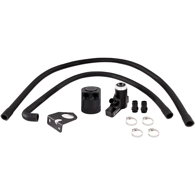 Mishimoto Ford 6.4L Powerstroke Baffled Oil Catch Can Kit, 2008-2010