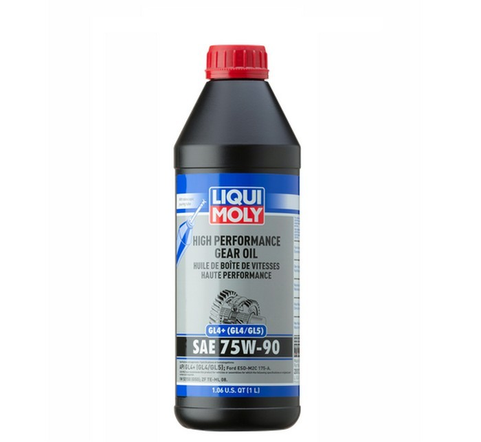 LiquiMoly High Performance (GL-4+) 75W-90 Gear Oil - 1 Liter Bottle
