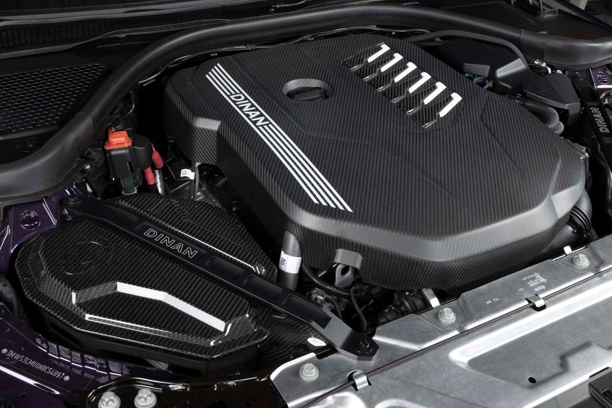 Dinan Matte Carbon Fiber Engine Cover - BMW / G2X / G4X / B58