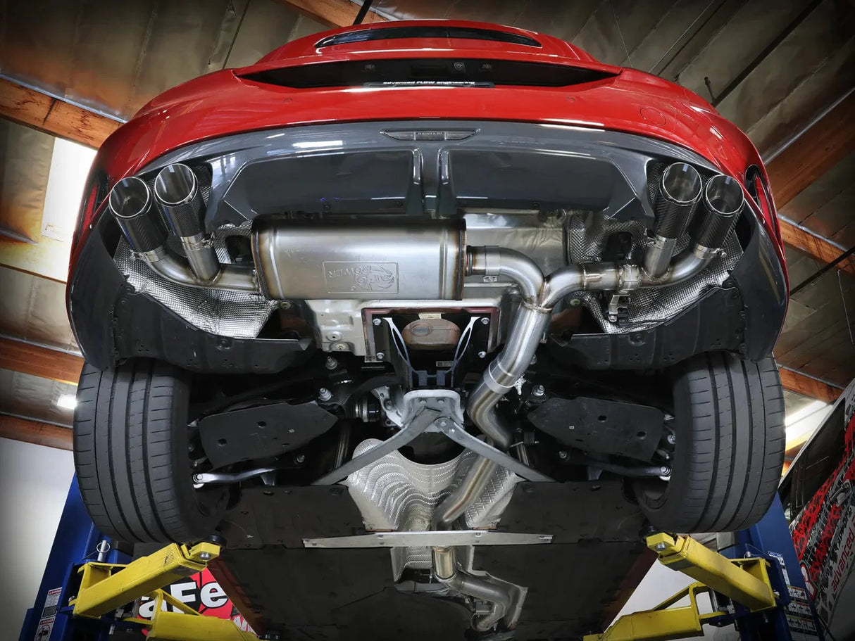 aFe Mach Force-XP 3" to 2.5" in 304 Stainless Steel Cat-Back Exhaust - BMW G29 M30i