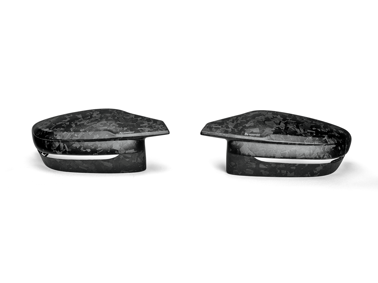 Akrapovic BMW M2 Coupe (G87) Chopped Carbon Fiber Mirror Cap Set - Matte