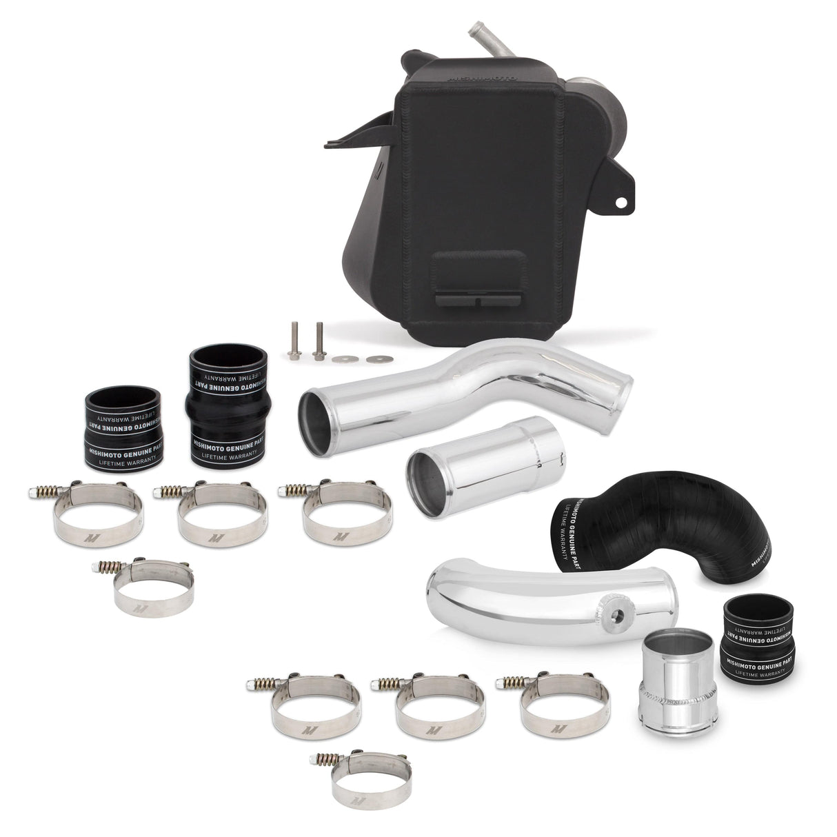 Mishimoto Ford 6.7L Powerstroke Air-to-Water Performance Intercooler Kit, 2011+