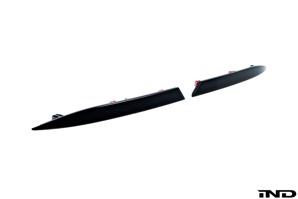 IND Painted Rear Reflector Set (Gloss Black) - BMW G01 X3 LCI M-Sport