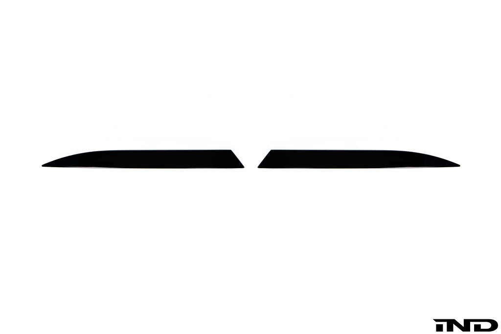 IND Painted Rear Reflector Set (Gloss Black) - BMW G01 X3 LCI M-Sport