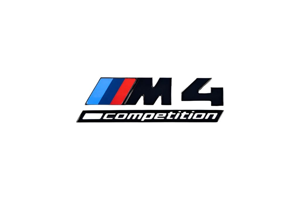 IND Gloss Black Front Grille Emblem - BMW / G8X / M3 Competition / M4 Competition