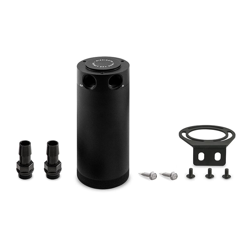 Mishimoto XL Baffled Oil Catch Can, 2-Port