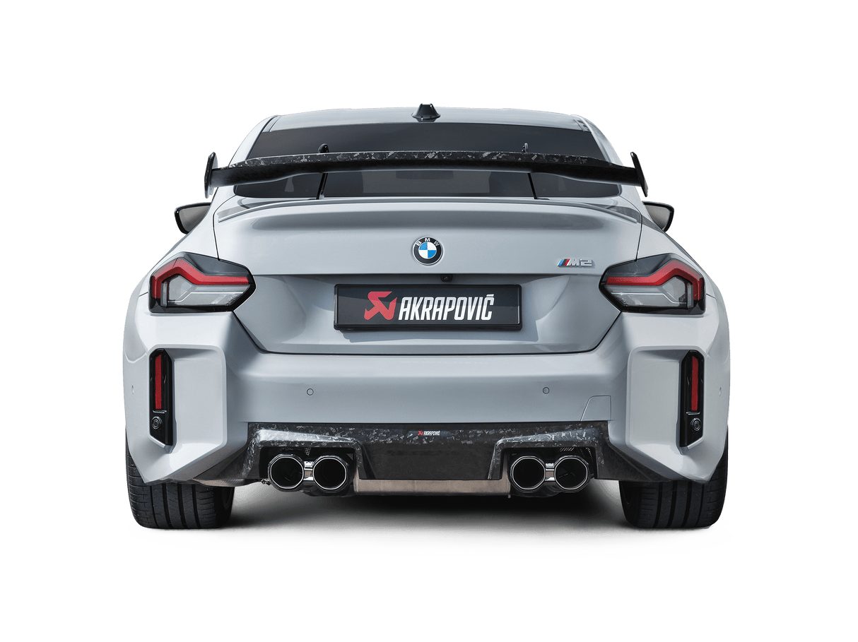 Akrapovic BMW M2 Coupe (G87) Rear Chopped Carbon Fiber Diffuser - Matte