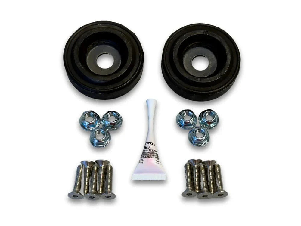 biAXIS Billet Upper Strut Mount | Hardware Kit • MQB/MQBe