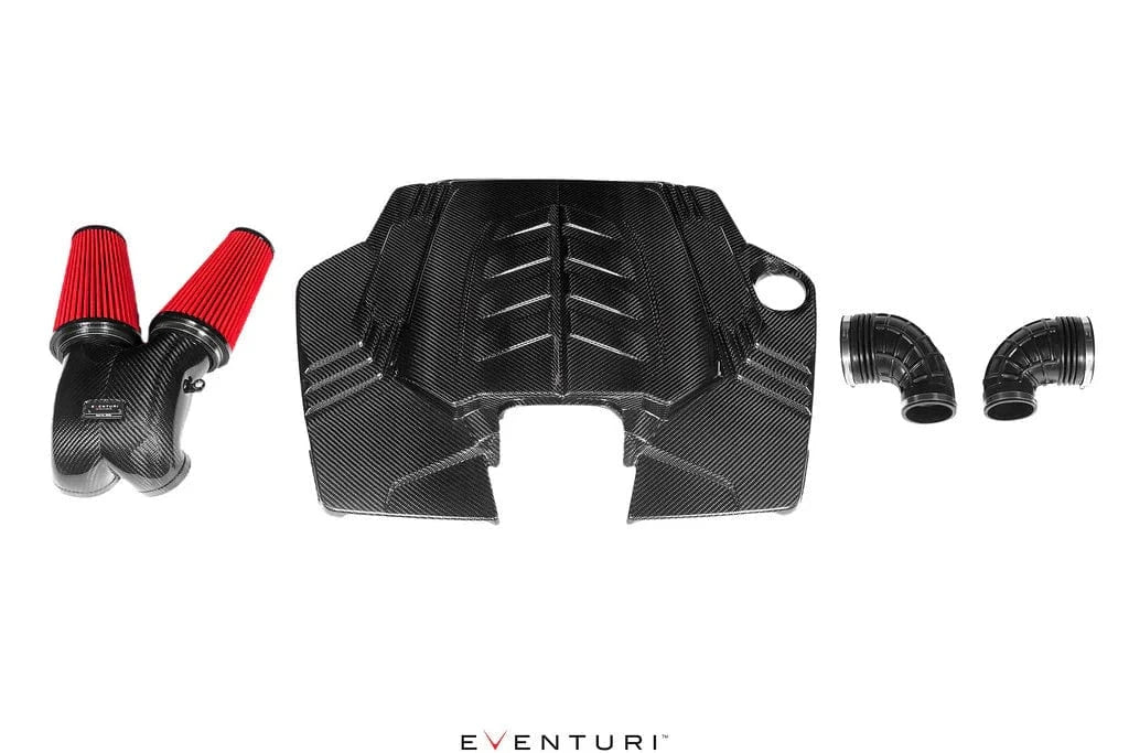 Eventuri 4.0TFSI Twin Turbo V8 Black Carbon Intake System 2025+ - Porsche / Lamborghini