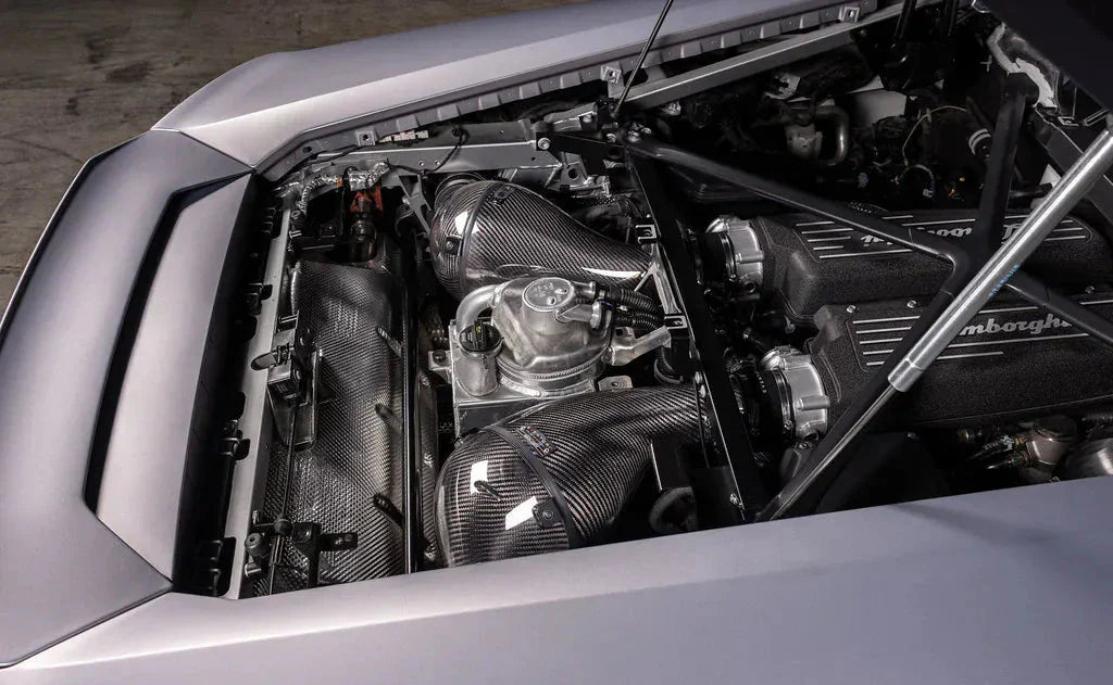 Eventuri Lamborghini Huracan EVO / STO Black Carbon Intake System