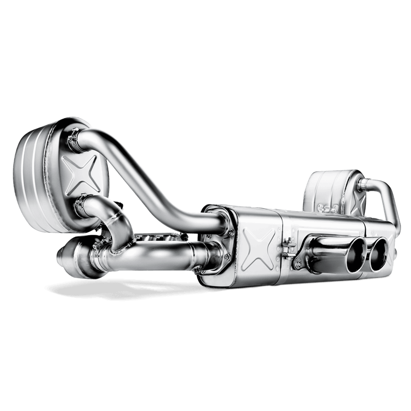 Akrapovic Porsche 911 GT3/RS 3.6 (997.1) Evolution Line w/ Header (Titanium) w/ Titanium Tips