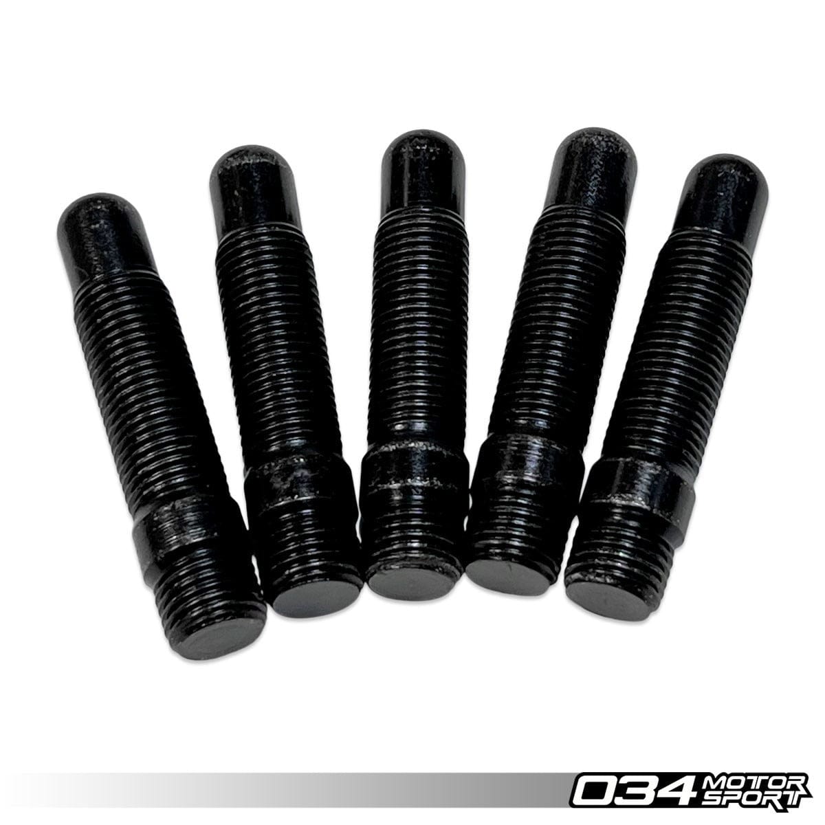 034Motorsport Bullet Nose Stud and Nut Bundles M14x1.5 Pitch (Pack of 5)