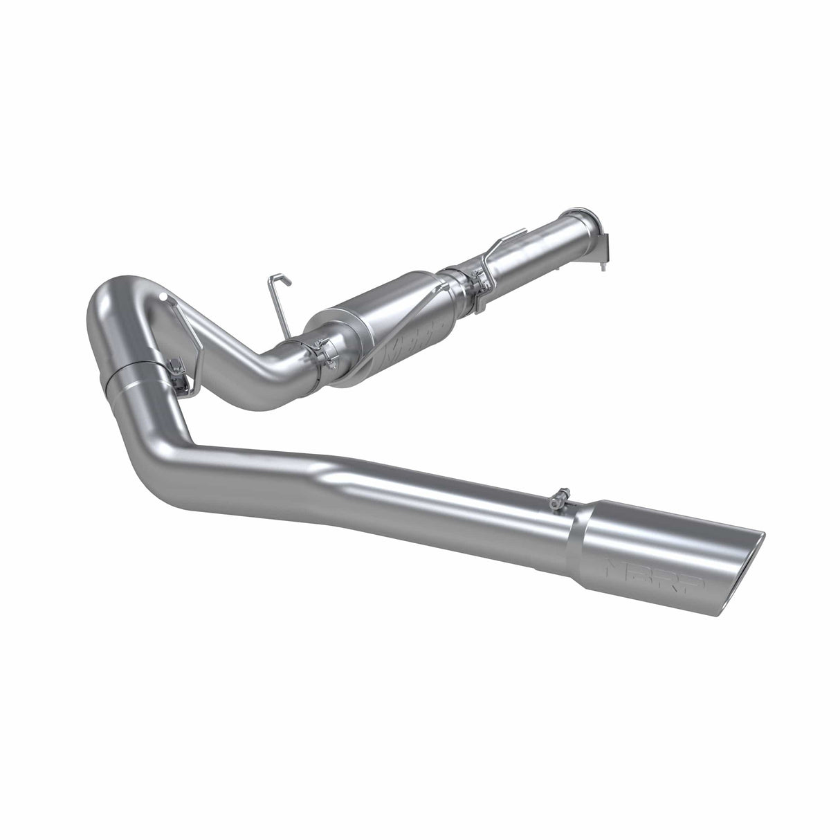 MBRP 2004.5-2007 Dodge 2500/3500 Cummins 600/610 Cat Back Single Side (Aluminum)