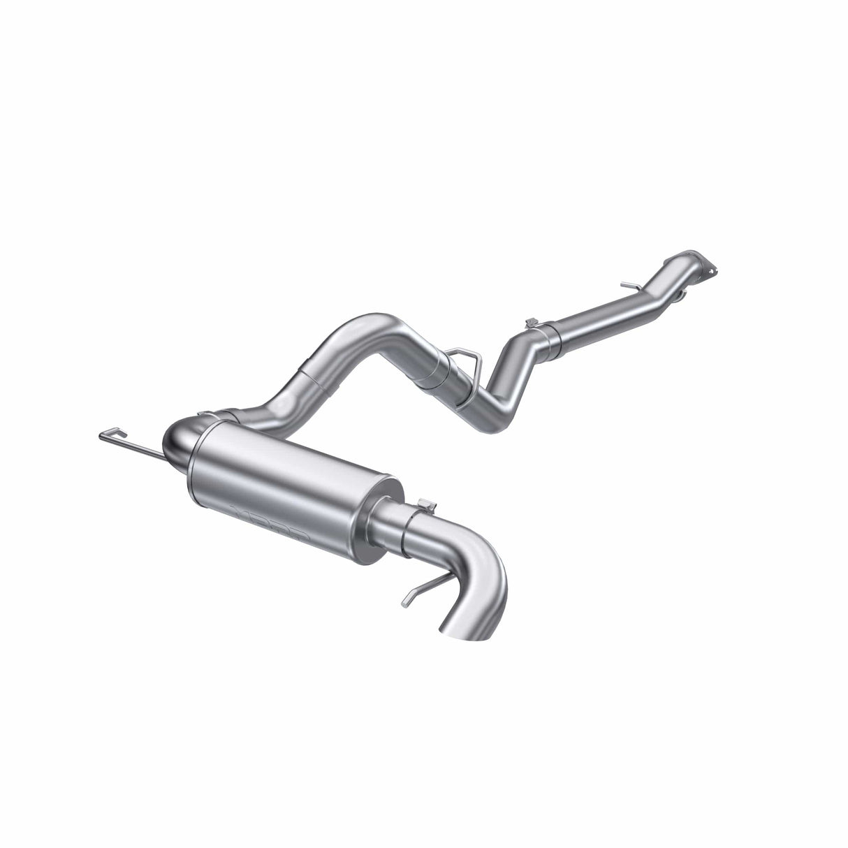 MBRP 21-Up Ford Bronco 2.3L/2.7L EcoBoost 2/4DR T304 Stainless Steel High Clearance Cat-back Exhaust