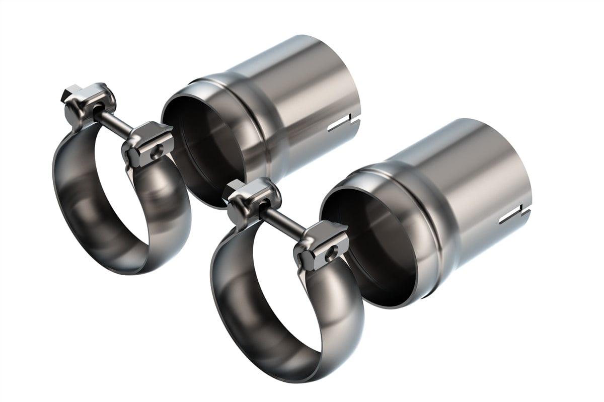 Borla 18-22 Dodge Charger R/T 5.7L V8 T-304 Stainless Steel Ball Flare Tip Adapter - Brushed