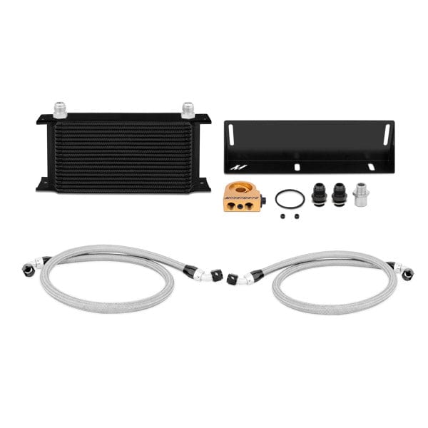 Mishimoto Ford Mustang 5.0L Thermostatic Oil Cooler Kit, Black