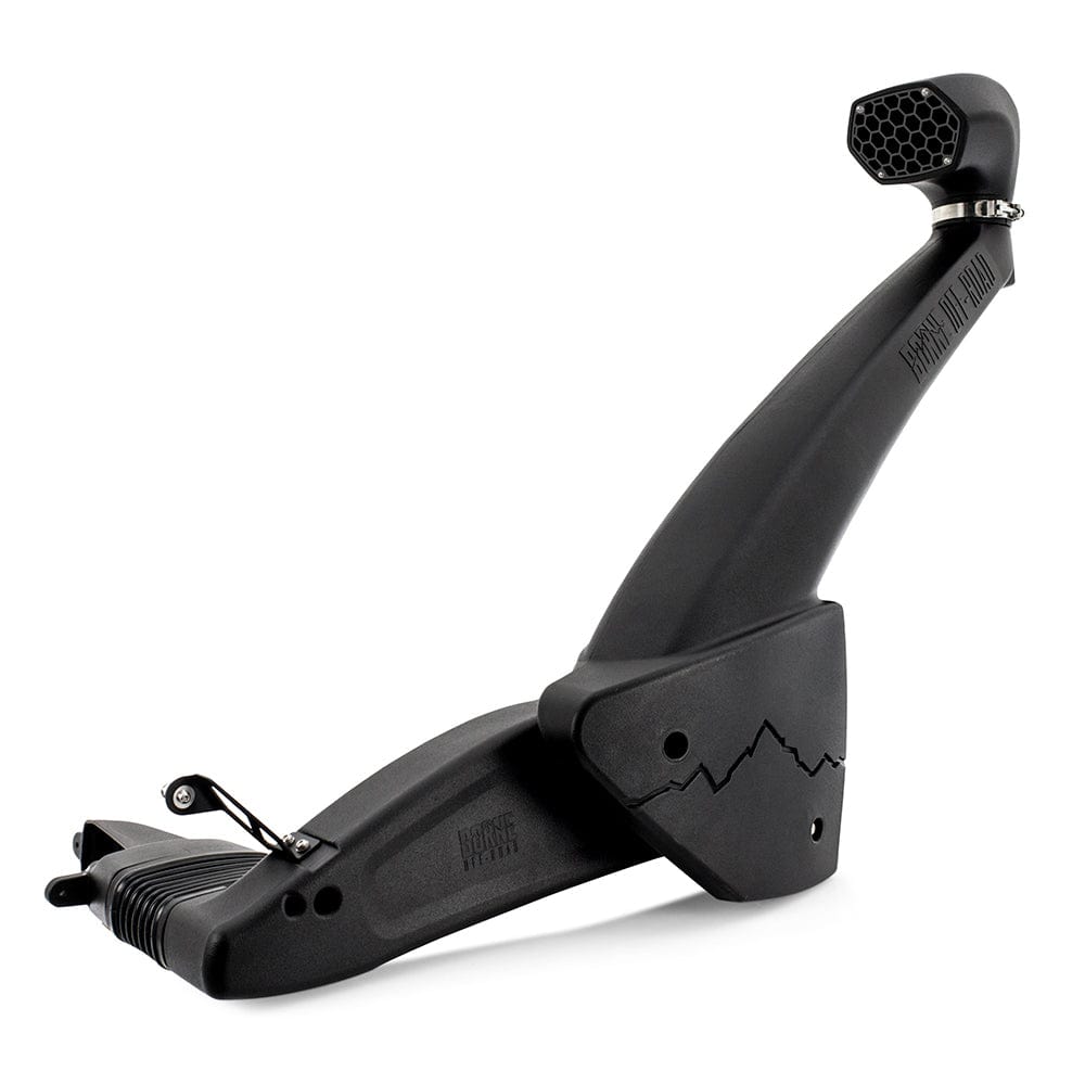 Mishimoto Borne Off-Road Snorkel, Fits Ford Raptor 3.5L EcoBoost 2017-2020, Wrinkle Black