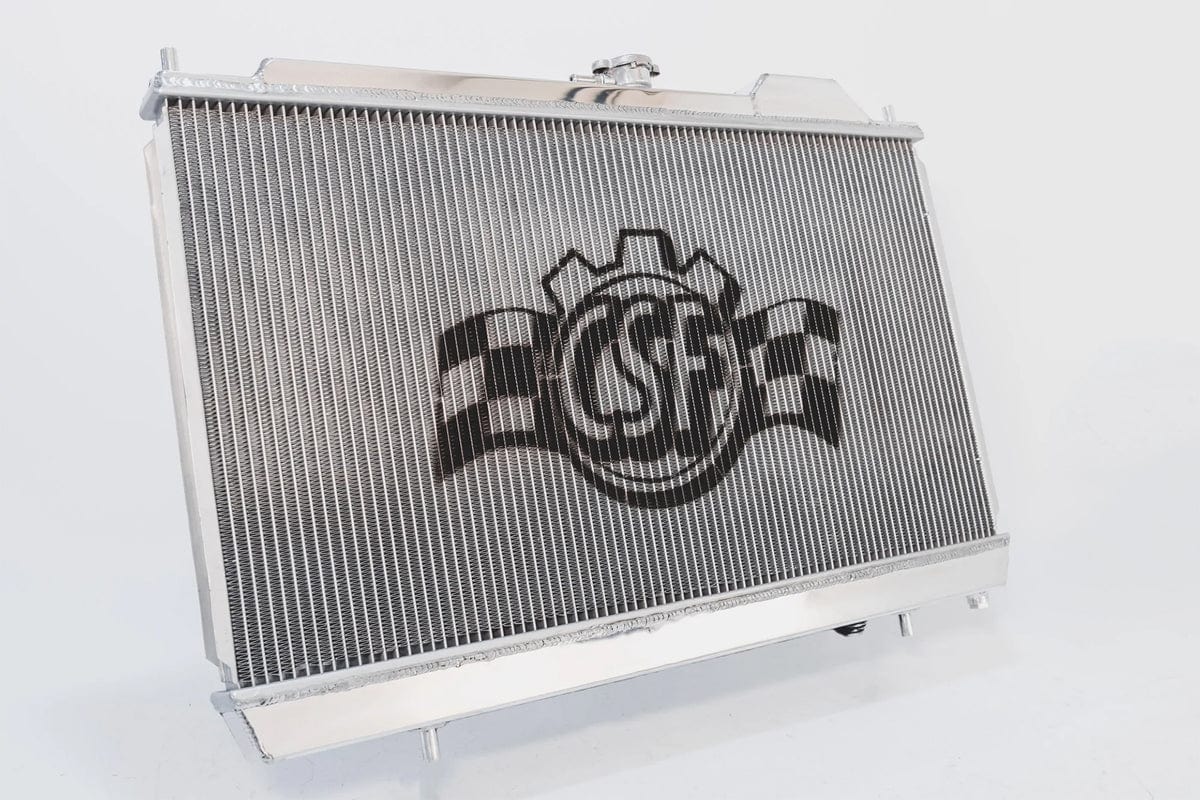 CSF Performance Mitsubishi Evo 4/5/6/7/8/9 Full Size Slim All-Aluminum Radiator w/ 12in SPAL Fan