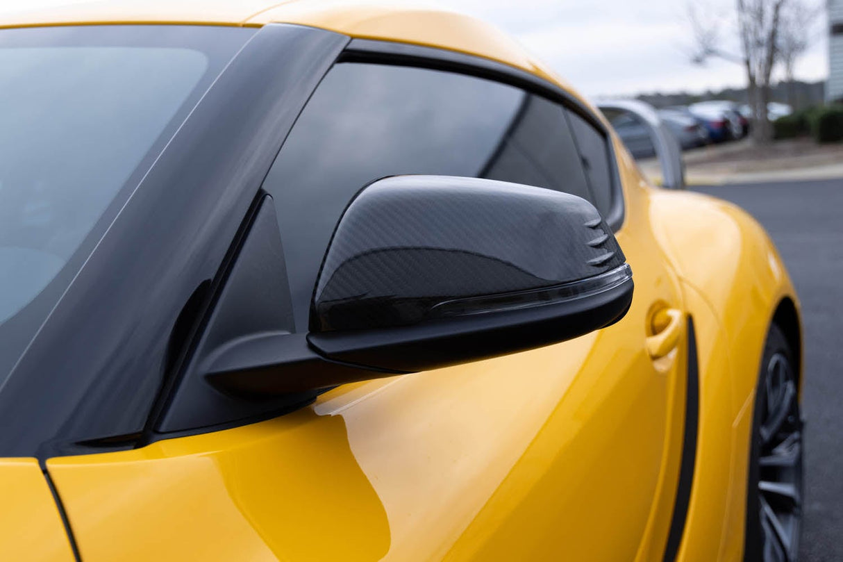 Dinan Mirror Cover Set (Carbon Fiber) - Toyota / A90 / A91 / GR Supra