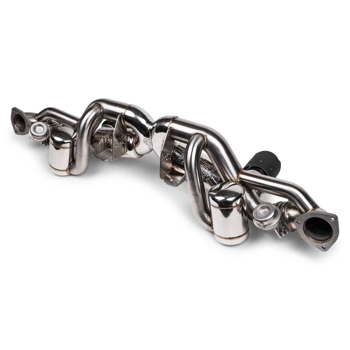 Fabspeed Valvetronic X-Pipe Cat-back Exhaust System - Porsche / 718 / GT4 / RS