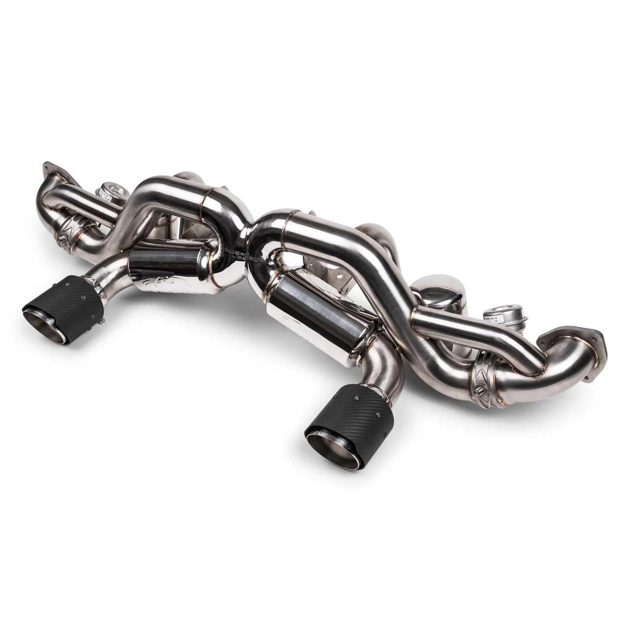 Fabspeed Valvetronic X-Pipe Cat-back Exhaust System - Porsche / 718 / GT4 / RS
