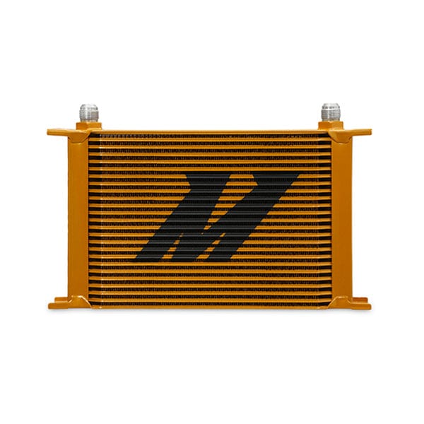 Mishimoto Universal 25-Row Oil Cooler, Gold