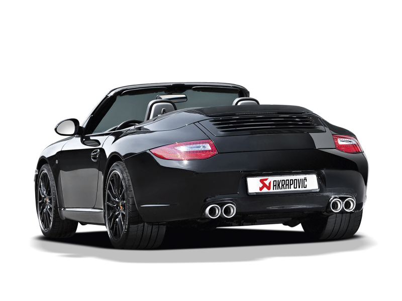 Akrapovic Porsche 911 Carrera S/4/4S/GTS (997.2) Slip-On Race Line (Titanium) w/ Titanium Tips