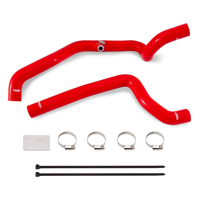 Mishimoto Jeep Wrangler JL 2.0L Silicone Radiator Hose Kit, 2018+, Red