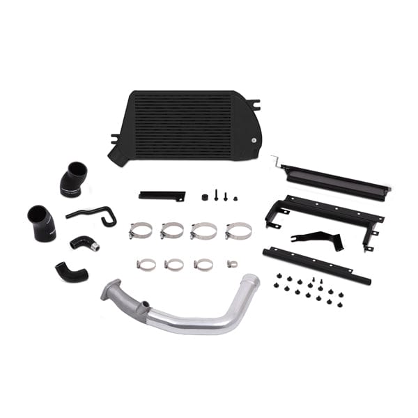 Mishimoto Subaru WRX Perf. Top Mount Intercooler(Black) & Charge-Pipe Kit(Polished) 15-21