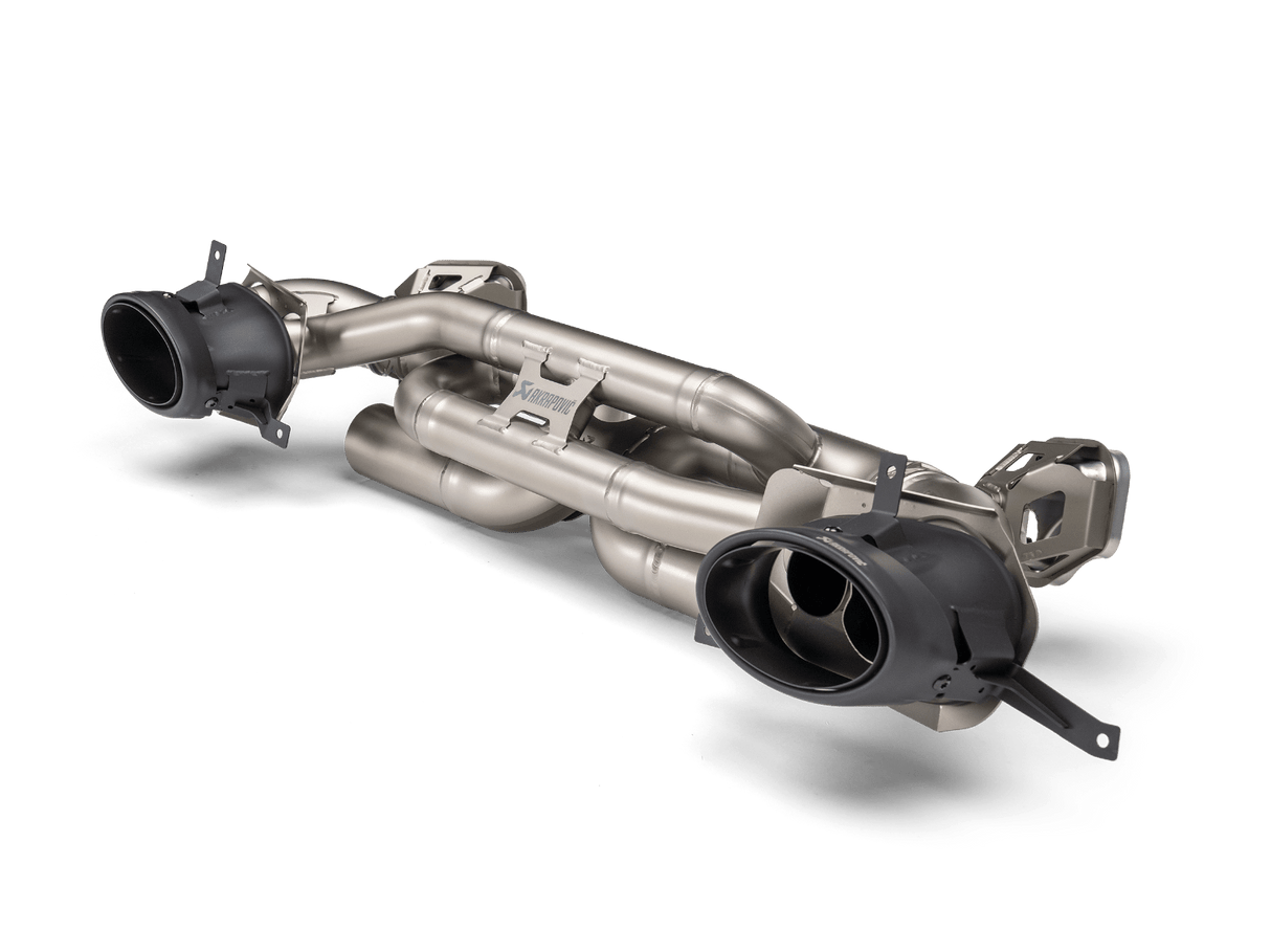 Akrapovic Slip-On Line Titanium Exhaust - Porsche / 992.2 / Carrera / T / S / 4S / Cabriolet / Targa / Dakar