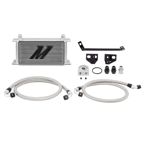 Mishimoto Ford Mustang EcoBoost Oil Cooler Kit, 2015-2017, Silver