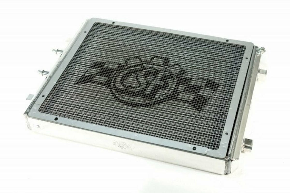 CSF Performance BMW F8X M3/M4 Front Mount Heat Exchanger w/ rock guard - Silver