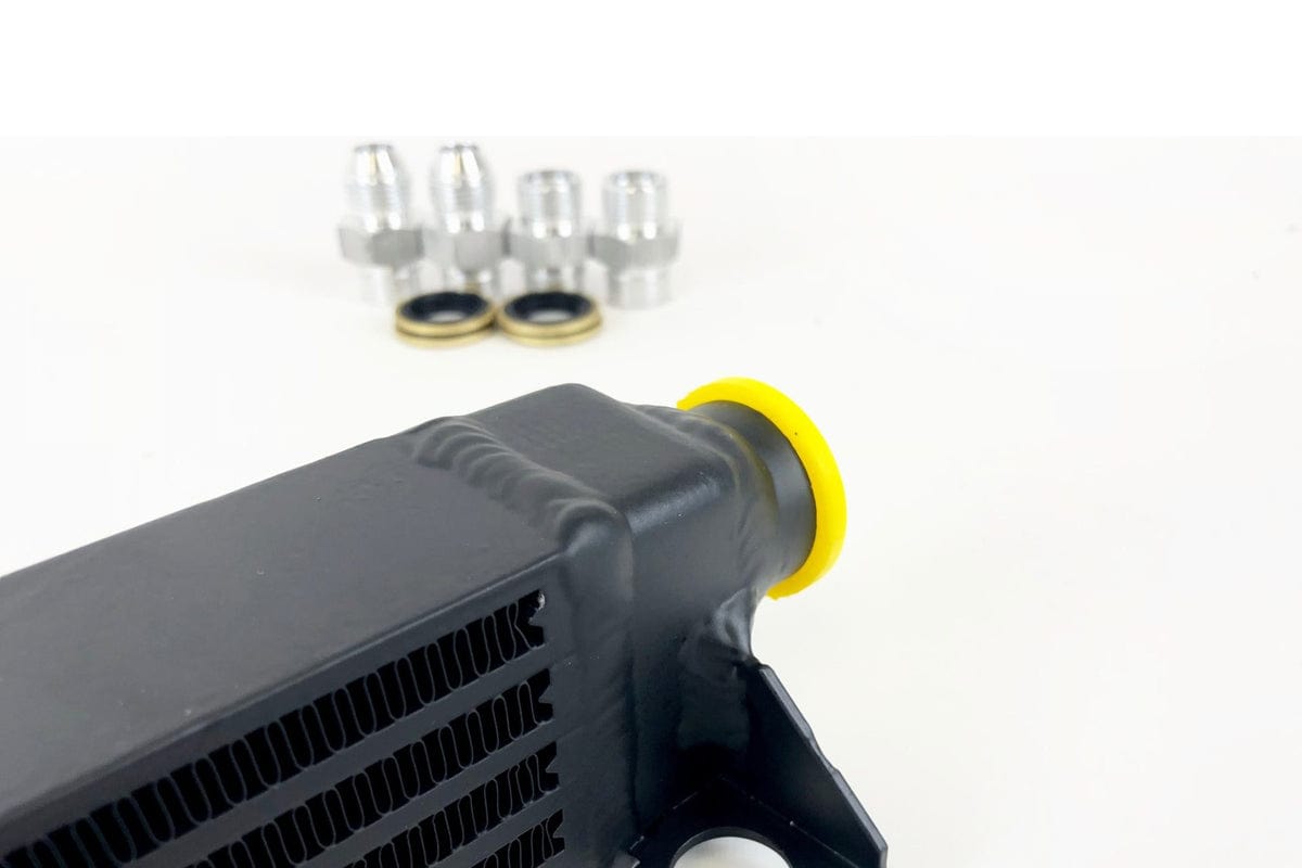 CSF Performance BMW E30 Oil Cooler w/ fittings for OEM style and AN-10 male connections