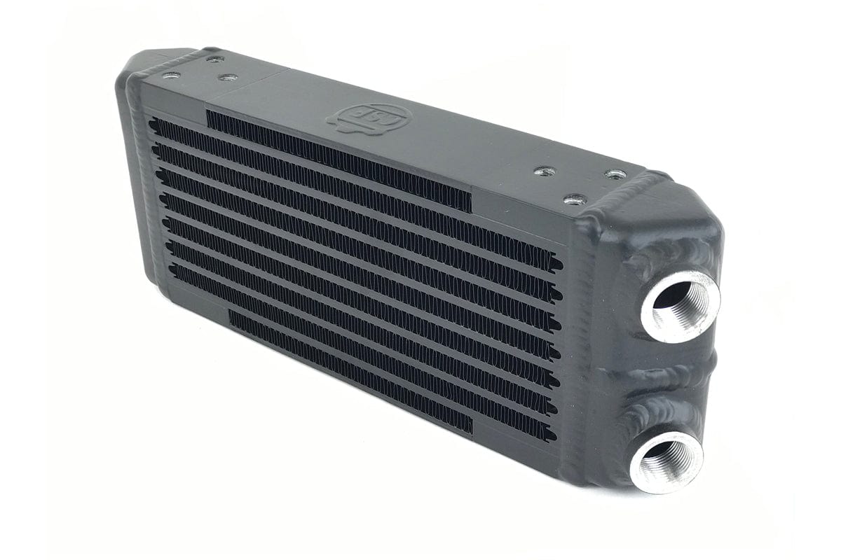 CSF Performance Universal Dual-Pass Oil Cooler - M22 x 1.5 connections - 13L x 4.75H x 2.16W
