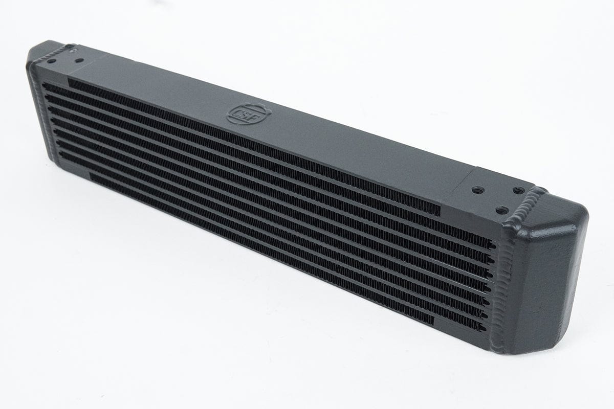 CSF Performance Universal Single-Pass Oil Cooler / RSR Porsche / M22 x 1.5 / 22L x 4.75H x 2.16W