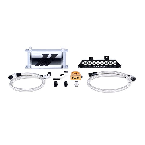 Mishimoto Ford Focus ST Oil Cooler Kit, 2013-2018 Silver Thermostatic