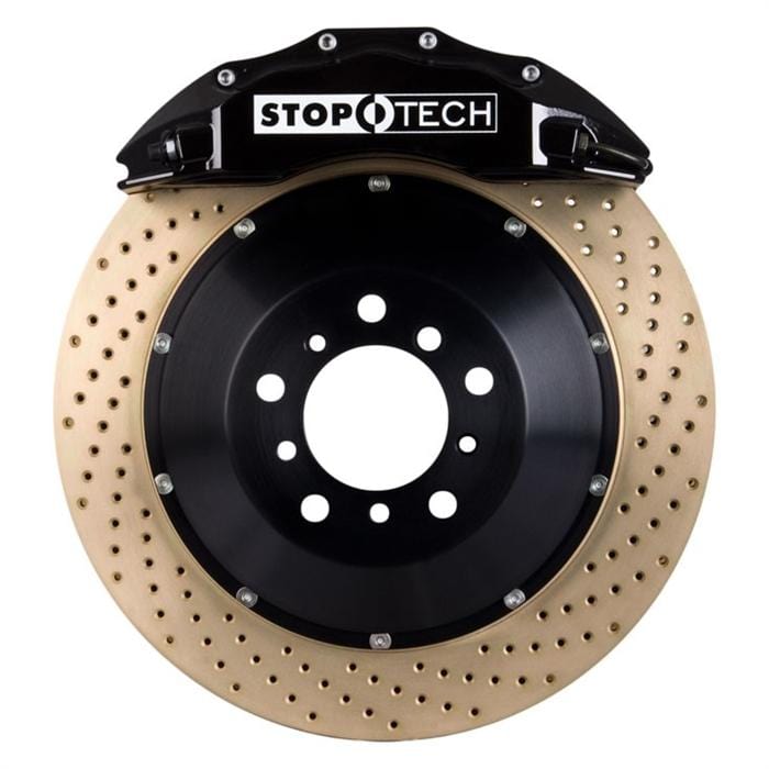 STOPTECH BIG BRAKE KIT - BLACK - ST-60 - 380X32MM - FRONT - CROSS DRILLED - ZINC PLATED
