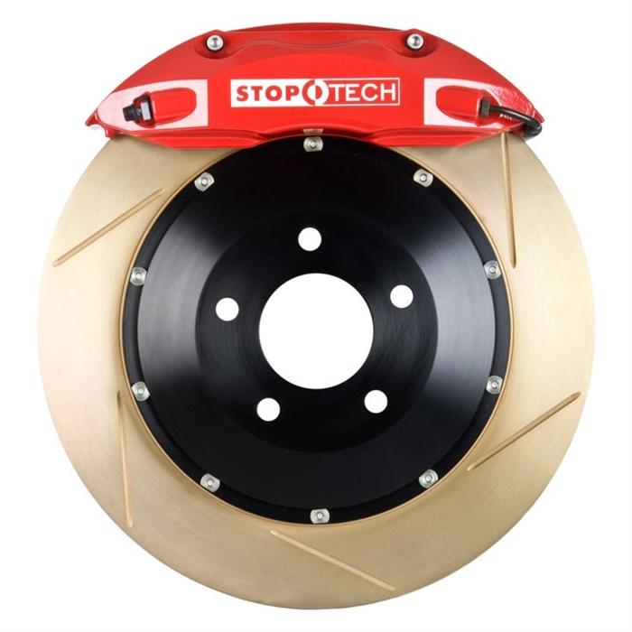 STOPTECH BIG BRAKE KIT - RED - ST-40 - 355X32MM - FRONT - SLOTTED - ZINC PLATED