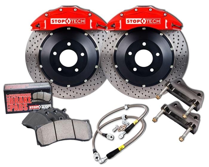 StopTech 355mm 6-Piston ST-60 Front Big Brake Kit for VW Mk7 Golf R | Audi S3 (NLA)