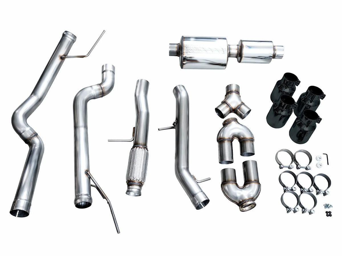 AWE 0FG Exhaust Suite for the 5.3L 2021+ Tahoe/Suburban/Yukon/Yukon X