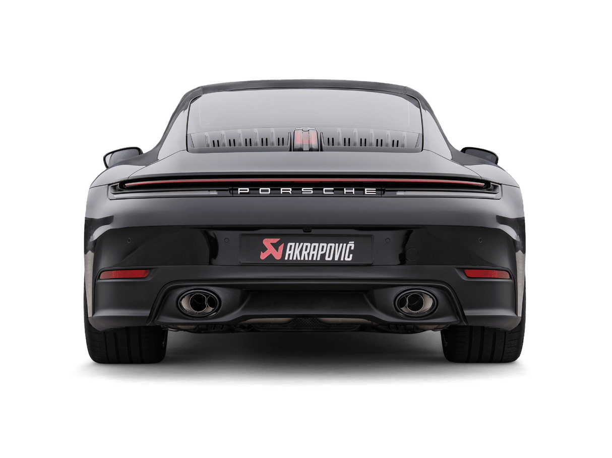 Akrapovic Slip-On Line Titanium Exhaust - Porsche / 992.2 / Carrera / T / S / 4S / Cabriolet / Targa / Dakar
