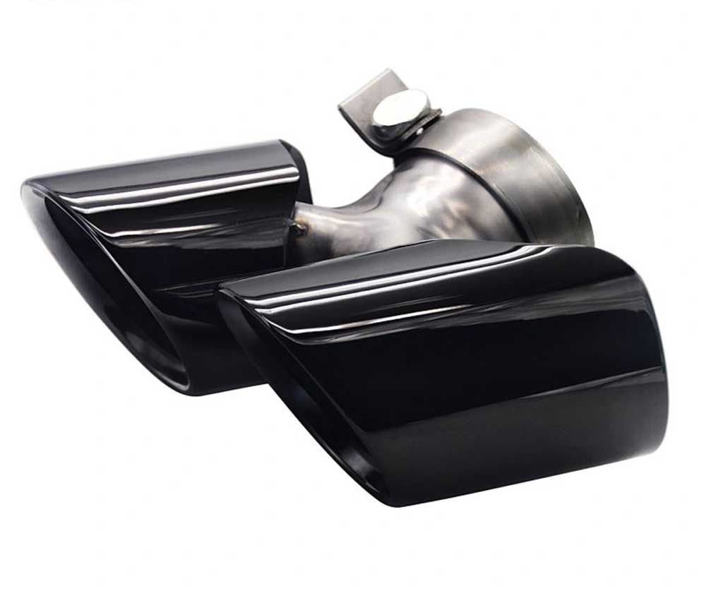 Racing Dynamics Sport Quad Style Tailpipe Tips (Black) - Porsche 991.2 911 3.6L/3.8L