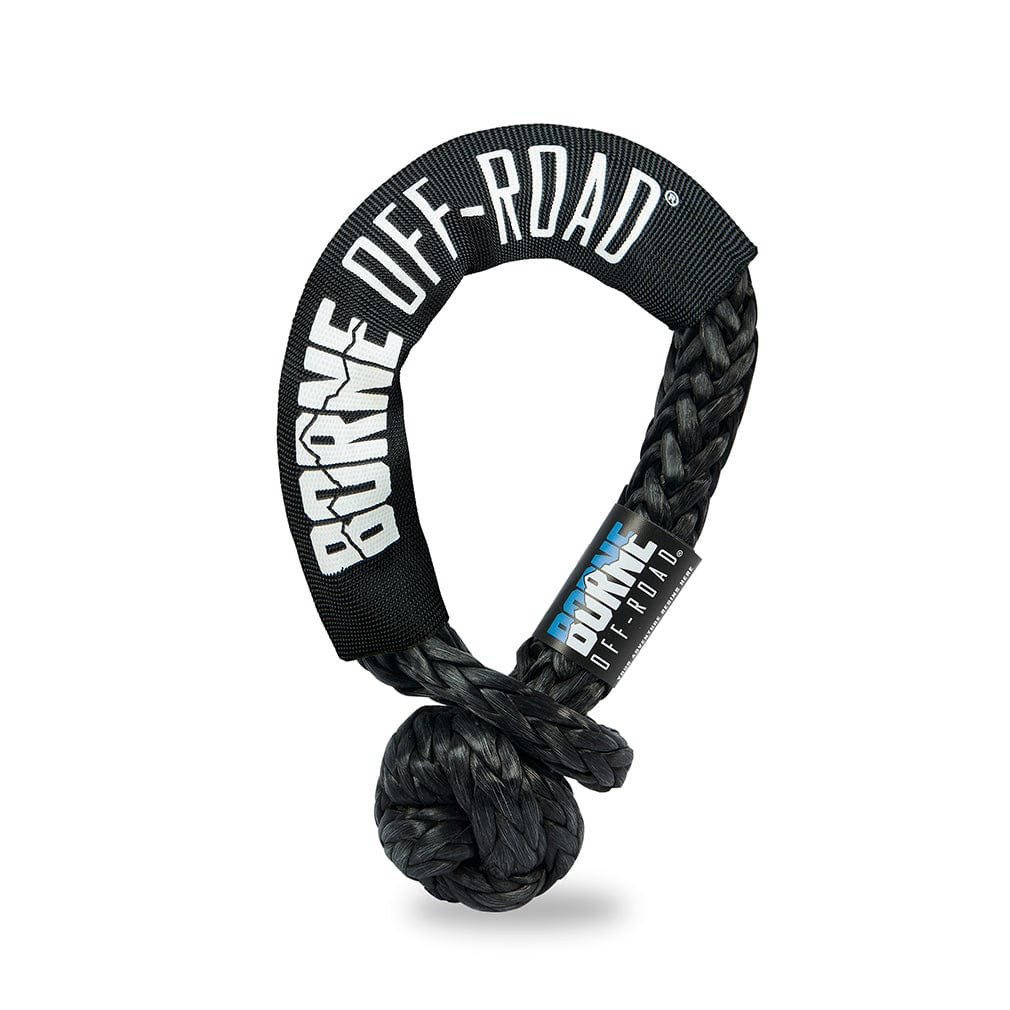 Mishimoto Borne Off-Road Soft Shackle, 1/2", Black